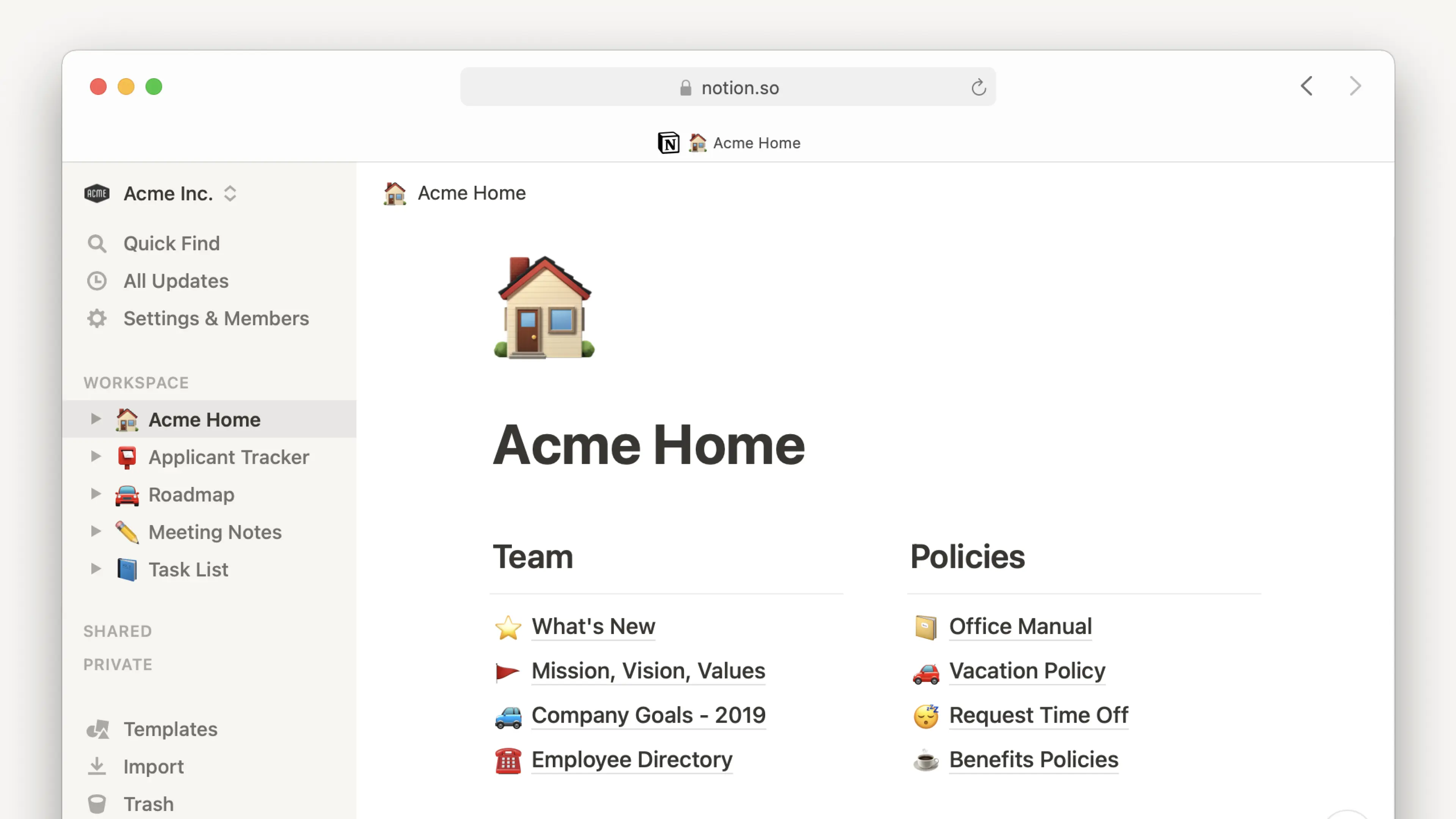 Notion para web - imagem principal