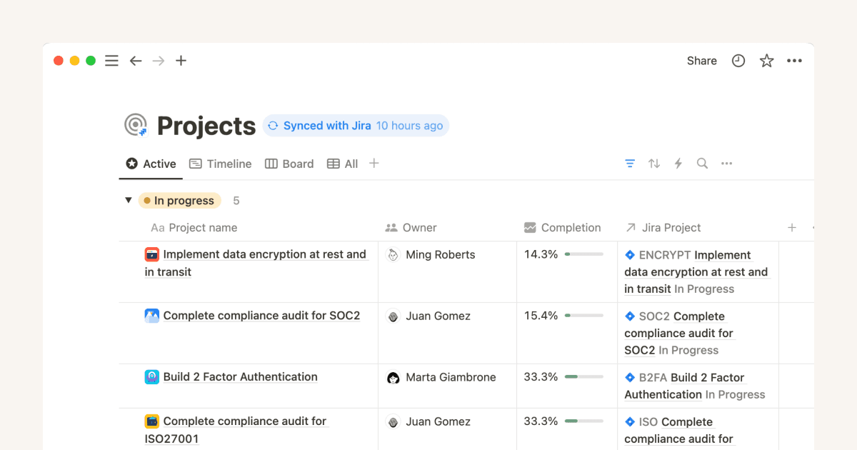 Promover a colaboração com a integração do Jira com o Notion