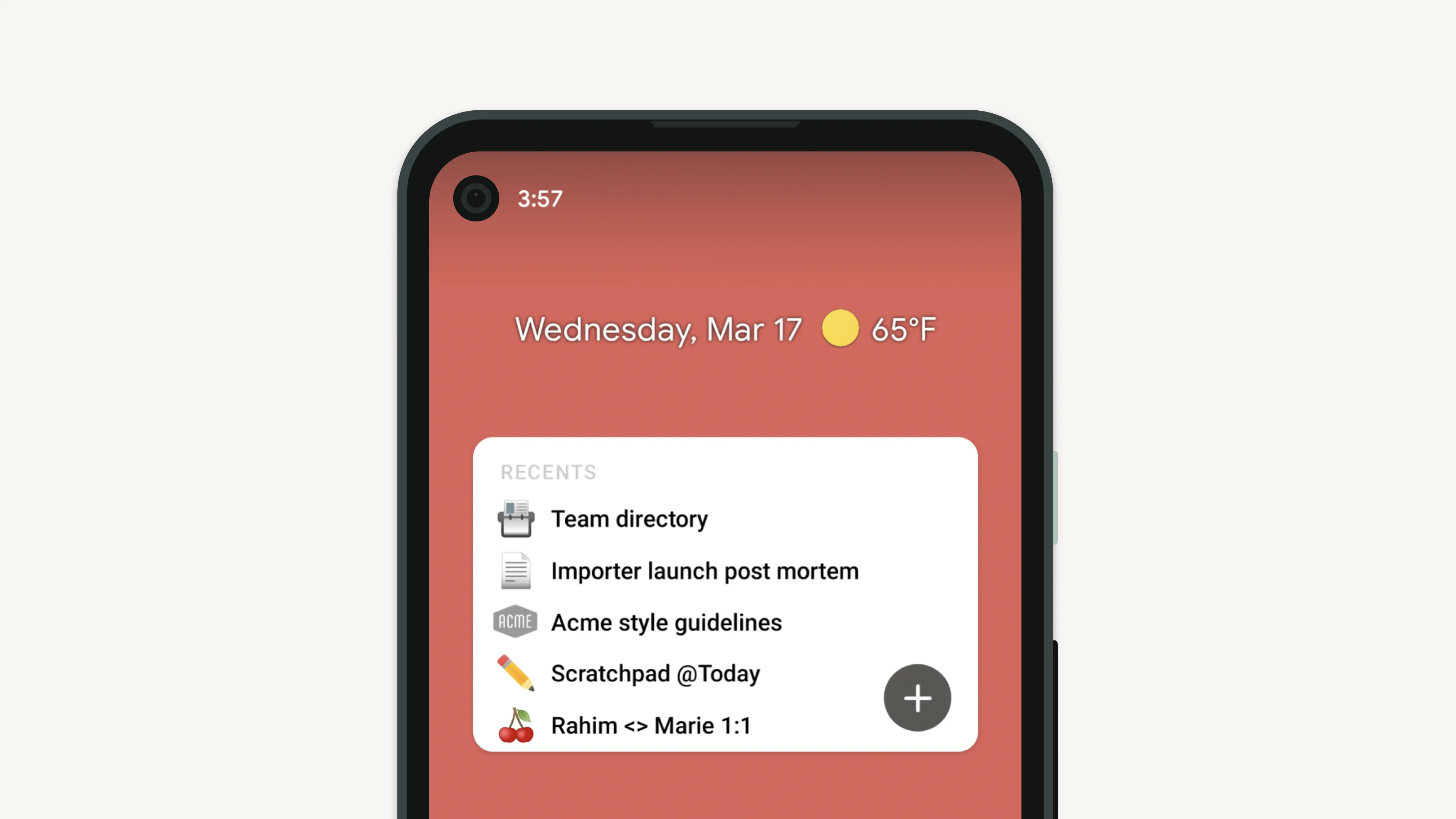 Widgets para dispositivos móveis - imagem principal