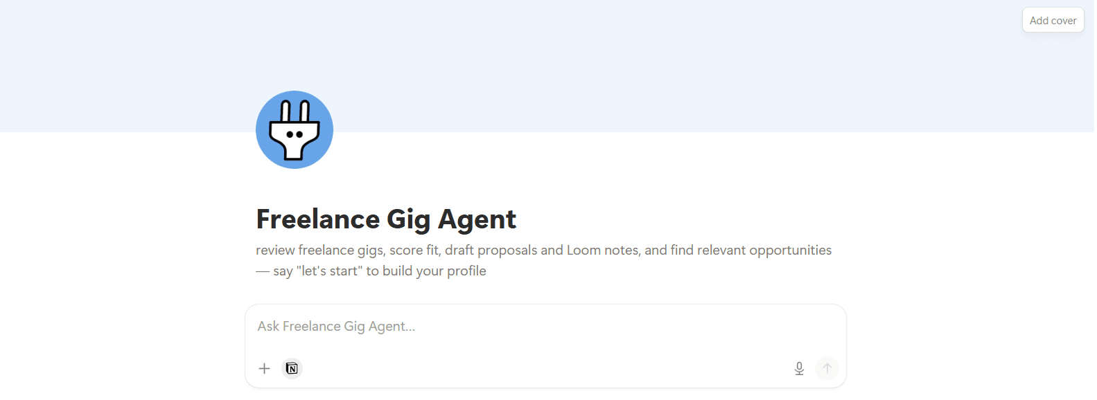Freelance Gig Agent