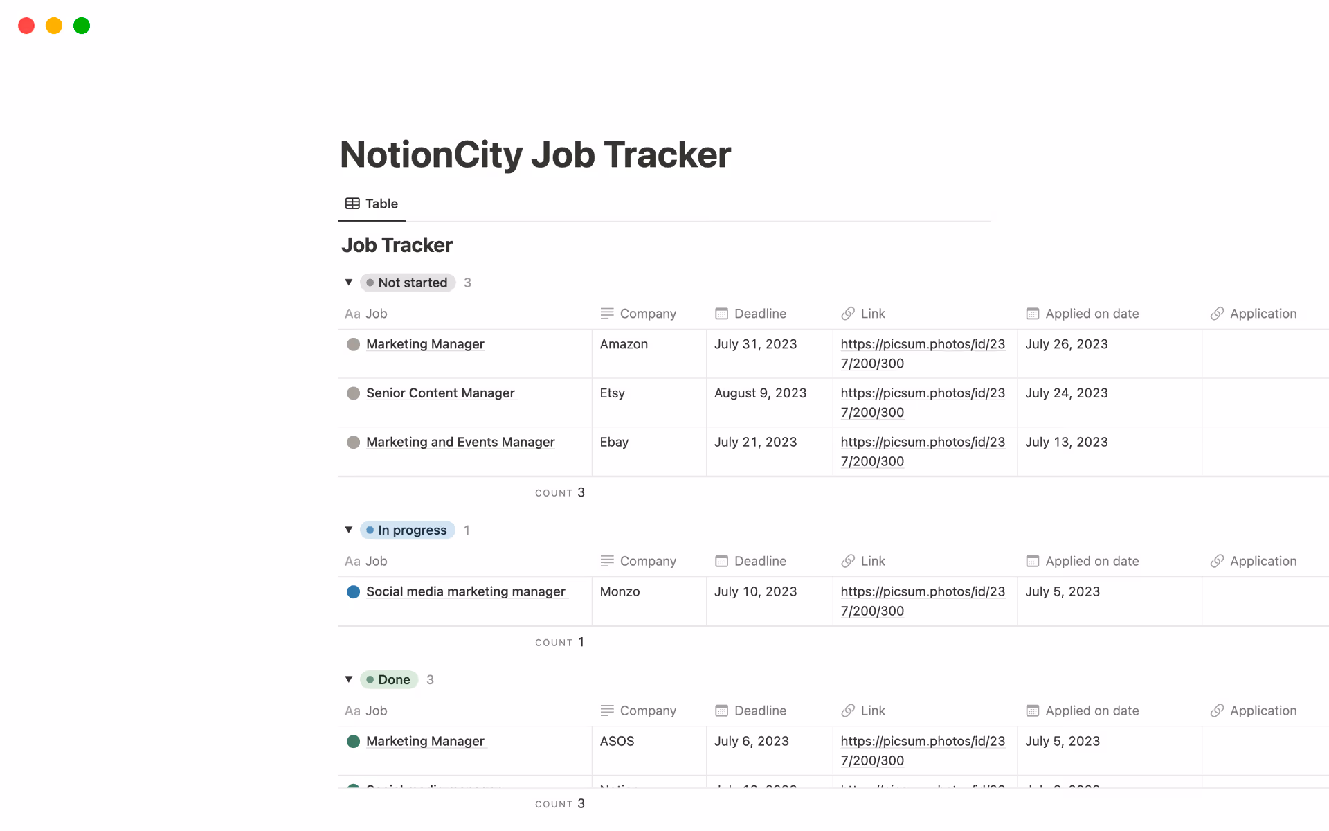 صورة لـ top-10-job-listings-templates-in-notion